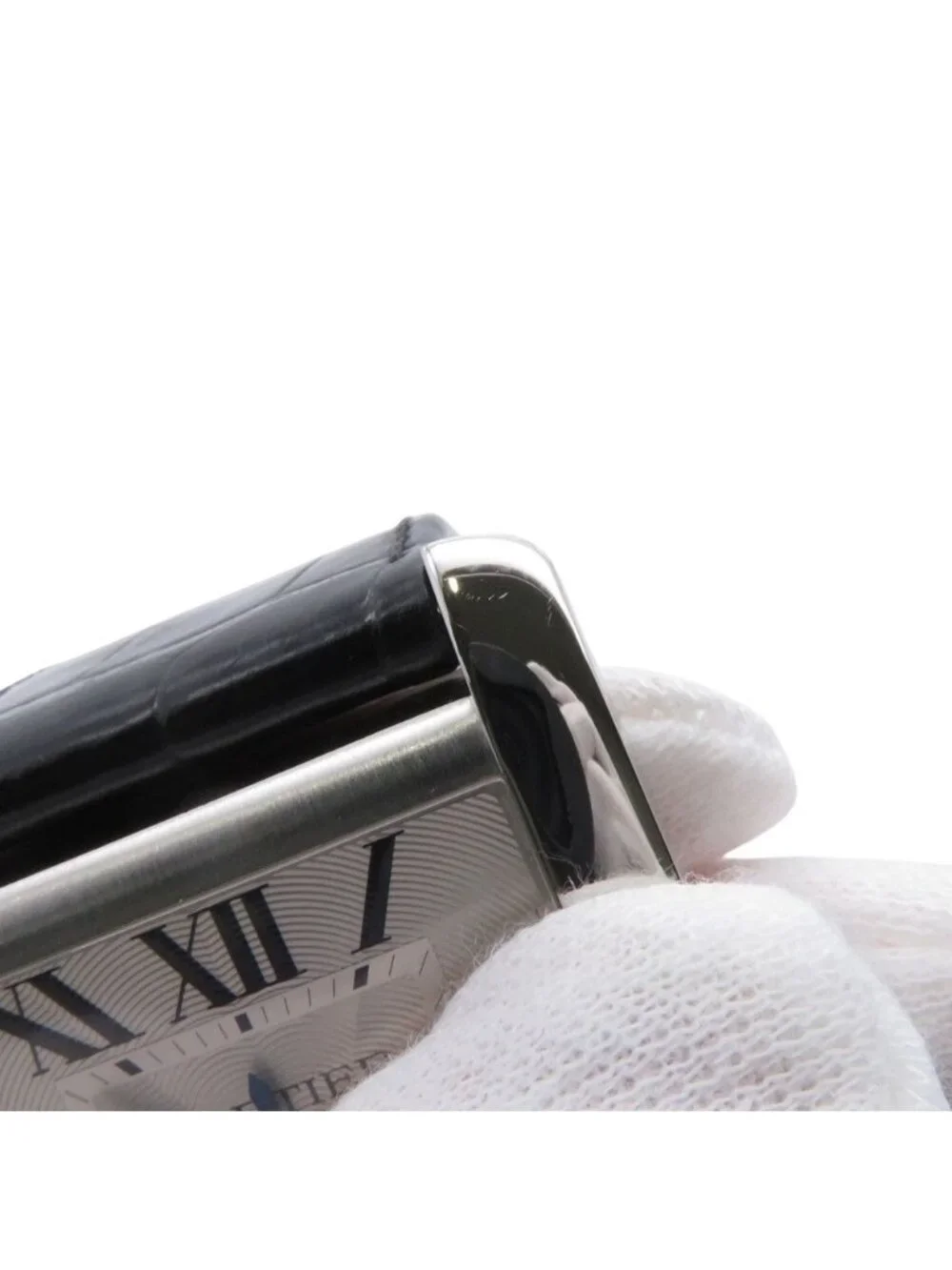 Cartier Tank MC Watch Silver Dial